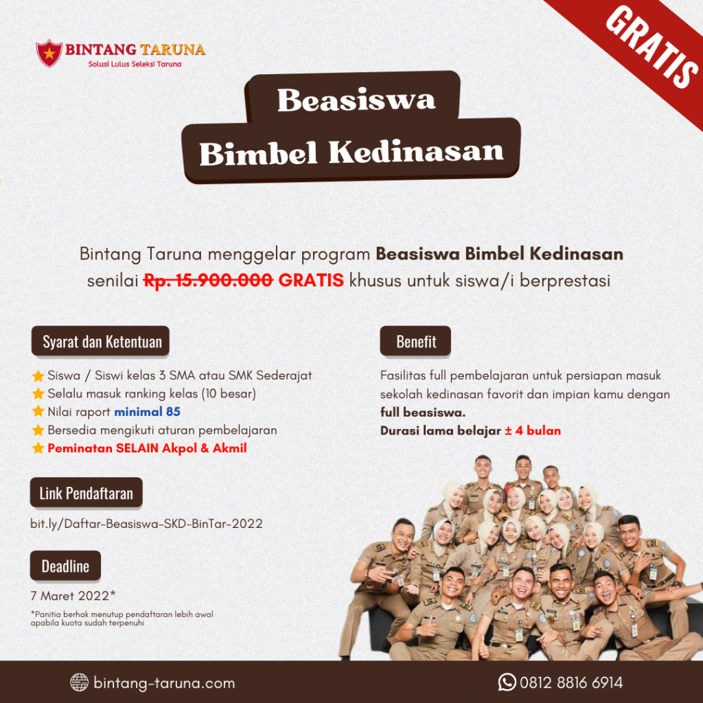 Bimbel Kedinasan Ambis Taruna Palembang